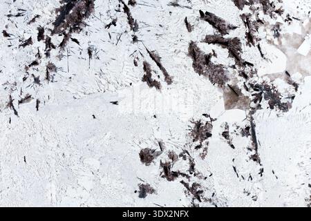Close up of granite texture, granite wall, granite background. Stock Photo