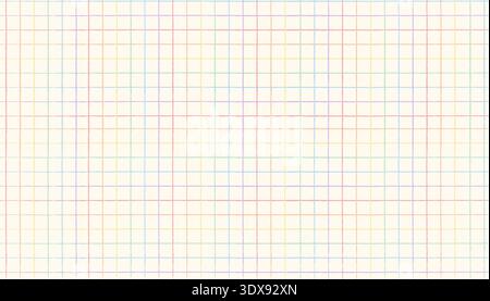 Retro pastel rainbow grid pattern. Hand drawn textured plaid lines on soft muted background. Minimal LGBTQ pride seamless wallpaper for fabric Stock Vector