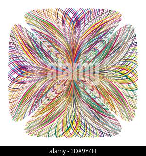 Extraordinary flowers icons. Magnificent petals symbols. Spectacular floral Vector. Extraordinary decorative illustrations. EPS 10. Stock Vector