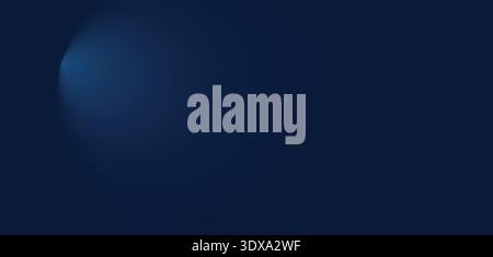 Sapphire Blue to Deep Midnight Blue Smooth Background Stock Vector