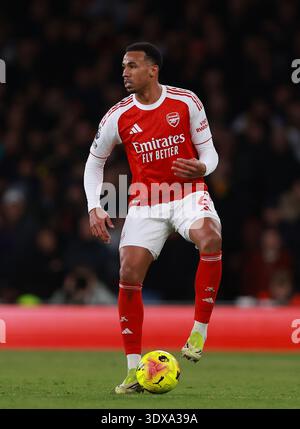 Gabriel of Arsenal - Arsenal v Chelsea, Premier League, Emirates