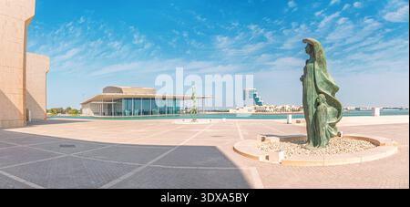 3 December 2025, Bahrain, Manama, National museum: Visitors exploring ...