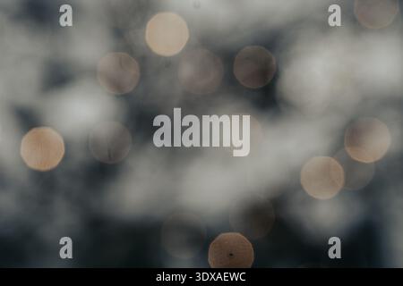 Abstract Bokeh Light Background with Soft Blur Stock Photo
