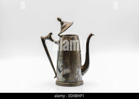 Vintage Victorian style coffee pot Stock Photo