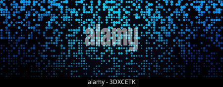 Dots Geometric Pattern Background Texture for Digital Art, Data Science, AI Tech, Medical, Fintech, Biotech Graphic Design Forum Conference BG. Modern Stock Vector