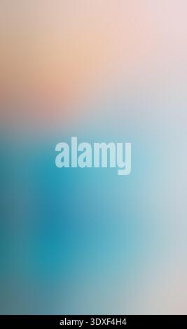 Soft color gradient background blending blue and pink Stock Photo