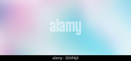 Soft pastel abstract gradient creating dreamlike background Stock Photo