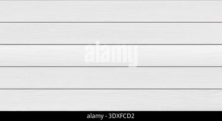 White Wooden Planks Background Texture Stock Vector
