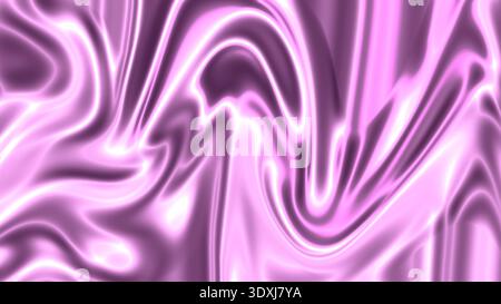 Pastel pink purple fluid abstract background glossy smooth waves texture Stock Photo