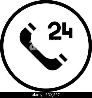 Customer Call Ser Vector Icon Design Illustration Stock Vector