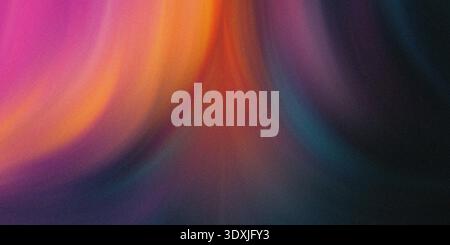 Abstract background showing a blend of vibrant colors including pink orange red and dark shades of blue Stock Photo
