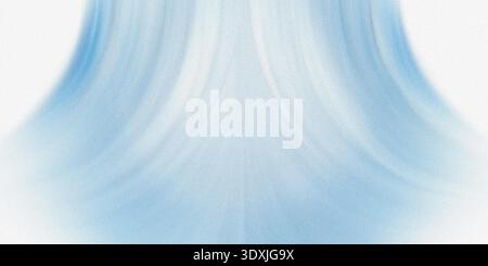 An abstract illustration featuring a blend of light blue and white hues creating a smooth gradient effect Stock Photo