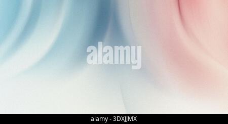 Abstract pastel gradient background with soft blended colors of blue white and pink tones visible Stock Photo