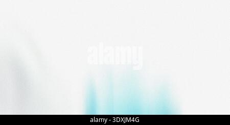 Abstract light background with a gradient of white to light blue and green blurred color wash effect Stock Photo