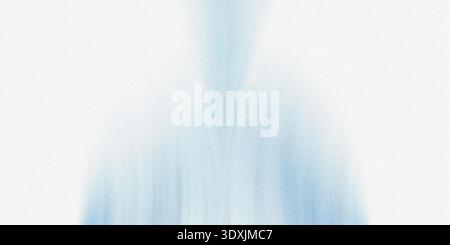 A soft and blurry gradient of white and light blue creating a serene and calming abstract background Stock Photo