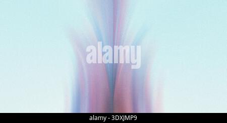 Abstract light blue and pink vertical blur with soft gradient effect creating a dreamy atmosphere look Stock Photo