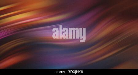 Abstract background featuring blended shades of purple orange and brown creating a wavy pattern Stock Photo