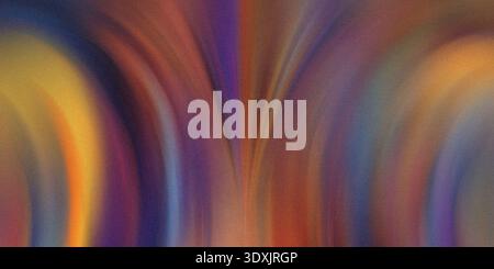 A vibrant blend of colors showcasing abstract waves and flowing lines in a dynamic composition style art Stock Photo
