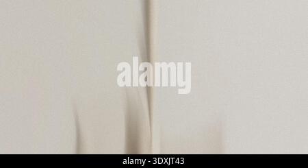 A blurred abstract image of a light colored surface with a subtle vertical gradient in the center Stock Photo