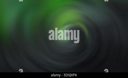 Abstract blurred background with green and dark colors creating a mysterious and ethereal atmosphere Stock Photo