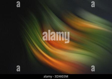 Abstract colorful swirls and gradients creating a dynamic and vibrant background texture illustration Stock Photo