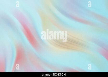 Soft pastel background showing a blend of light blue yellow pink and white colors creating a dreamy effect Stock Photo