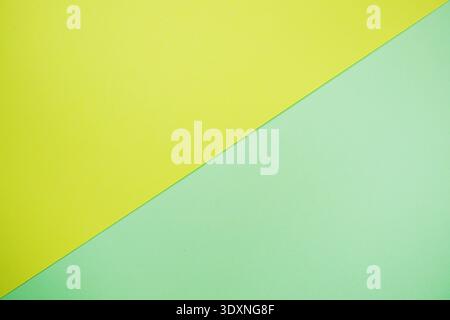 A minimal abstract image featuring intersecting geometric triangles in soft pastel color Stock Photo