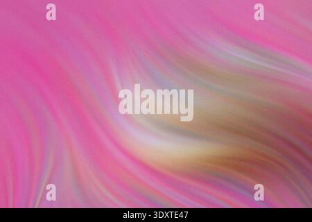 Abstract pink and beige background with blurred shapes creating a soft and dreamy composition Stock Photo