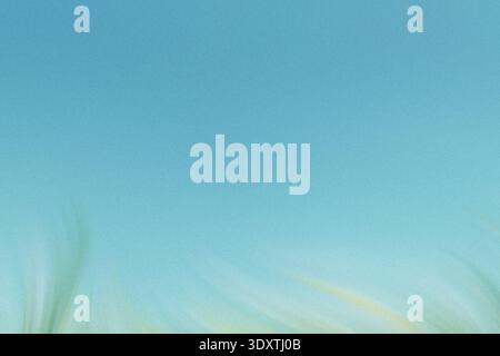 A serene and minimalist sky gradient featuring soft transitions from light blue to gentle turquoise hues above Stock Photo
