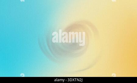 Abstract gradient background with soft transitions of blue green and yellow creating a smooth visual effect Stock Photo
