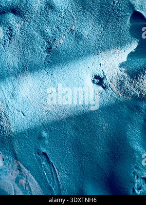 Blue designed grunge texture background with space for text or image. Abstract old background with gradient fine art design and vignette and copy spac Stock Photo