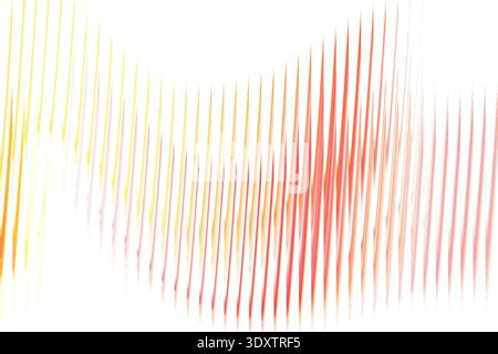 Abstract blurred background with shades of pink orange and white creating a wavy flowing design Stock Photo
