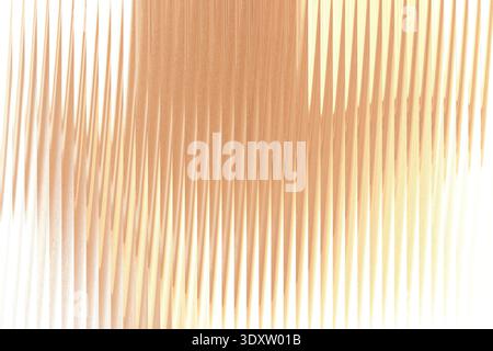 Abstract blurred image featuring two contrasting light brown tones with a soft and smooth transition Stock Photo