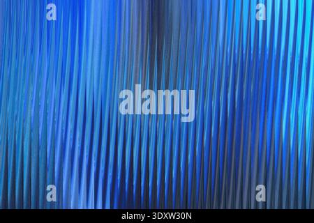 Abstract blue and white wavy lines create a calming and serene background texture with soft gradients Stock Photo