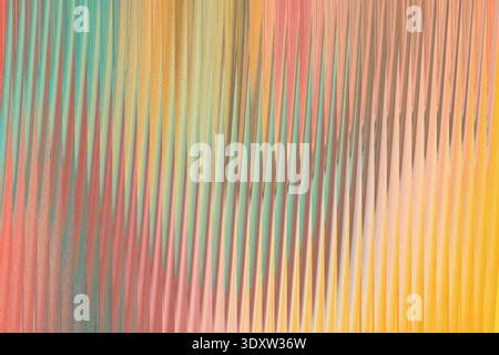 Abstract multicolored blend with soft blurred lines creating a smooth and flowing gradient effect Stock Photo