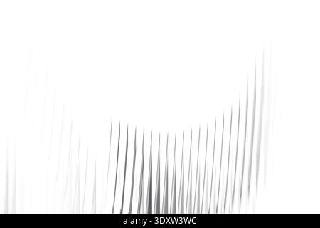 Abstract monochrome image featuring blurred vertical lines and subtle gradient variations in shades of gray Stock Photo