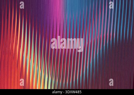 Abstract gradient background with blurred vertical bands of color transitions and soft light effects Stock Photo