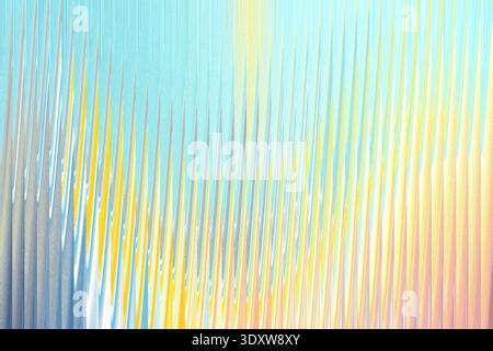 A soft gradient background with blended colors of blue yellow orange and white creating a smooth transition Stock Photo