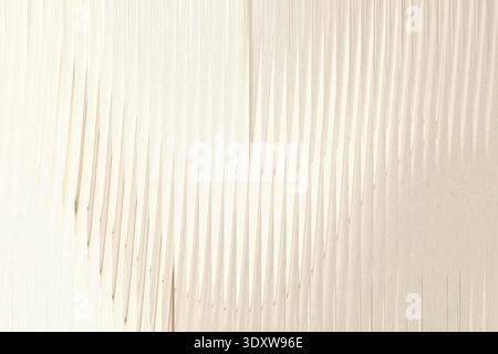 A simple abstract background featuring light beige and subtle vertical line in the center of the image Stock Photo