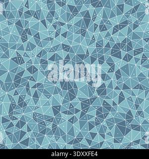 Geometric template background with small triangle sizes. Stock Vector