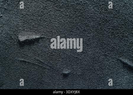 black suede texture closeup detailed background Stock Photo