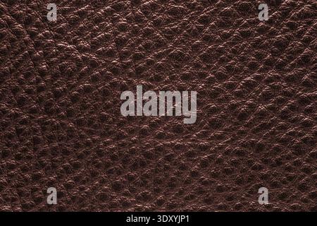 dark brown leather texture closeup detailed background Stock Photo