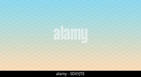 Pastel Gradient Diagonal Grid Pattern Background Stock Vector