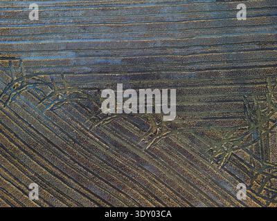 Textured agricultural land surface and natural soil pattern. Abstract ...