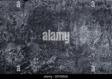 Old cracked concrete wall distressed texture. Aged rough cement weathered pattern. Grunge textured background Stock Photo