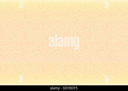 Peach Yellow Gradient Circle Line Pattern Background Stock Vector
