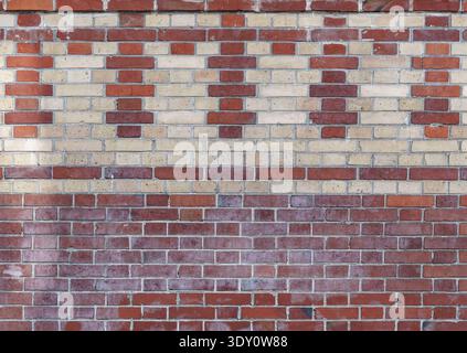 Old brick wall in Paris, France Stock Photo