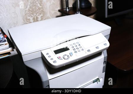 Multifunction printer for printing scanning and copying Stock Photo