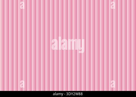 Pink Gradient Vertical Stripe Seamless Geometric Pattern Background Stock Vector