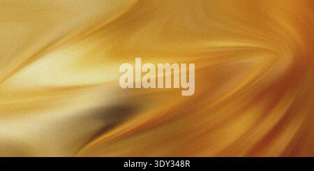 Abstract golden texture with swirling patterns and subtle light reflections, evoking a sense of luxury and movement Stock Photo